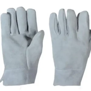 GUANTE DE CARNAZA GRIS CORTO UNITALLA