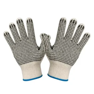 Guante japonés de puntos PVC palma y dorso